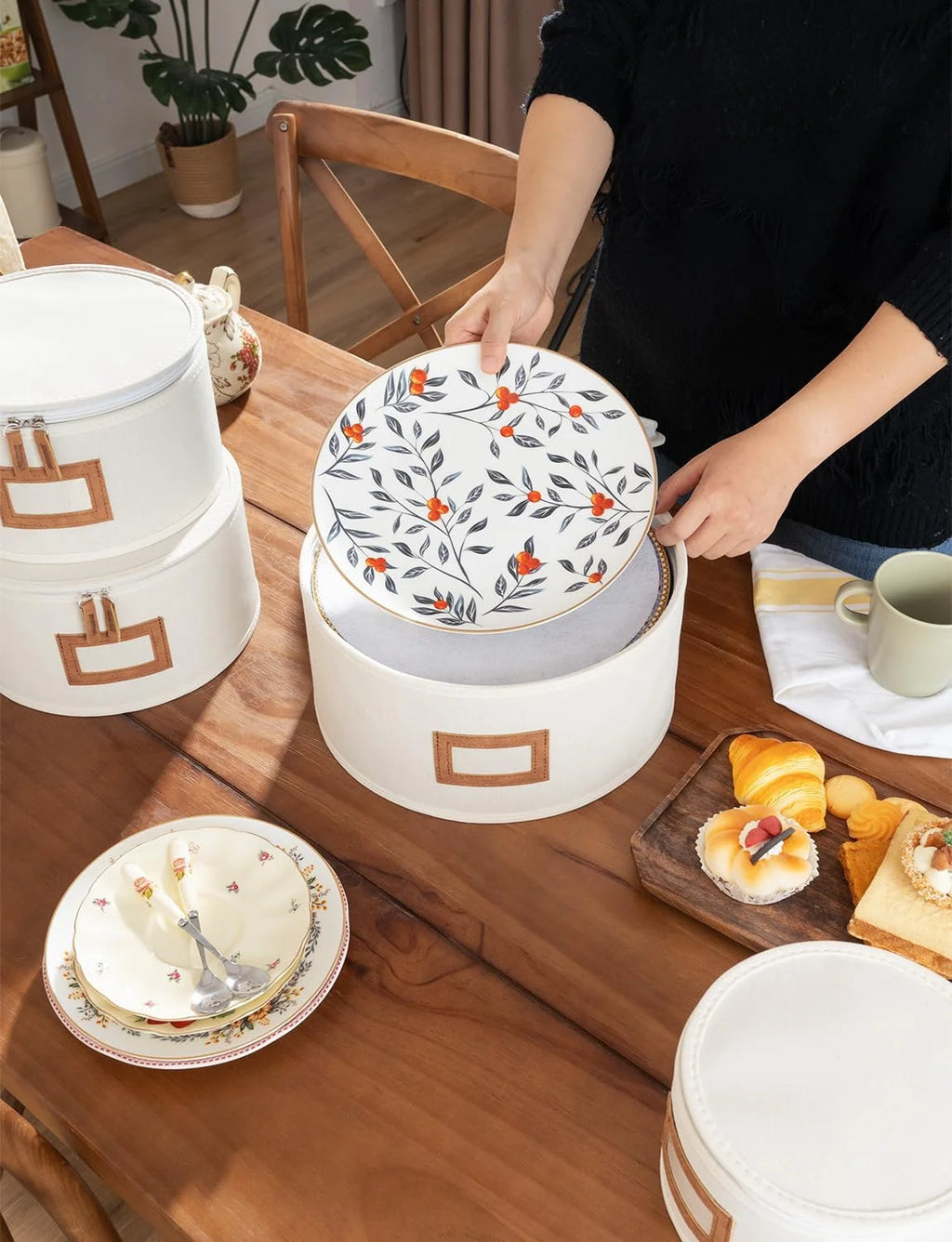 China Storage Containers 5 Pack Beige – Convenient Multi-Piece Set with Functional, Easy-Use Details