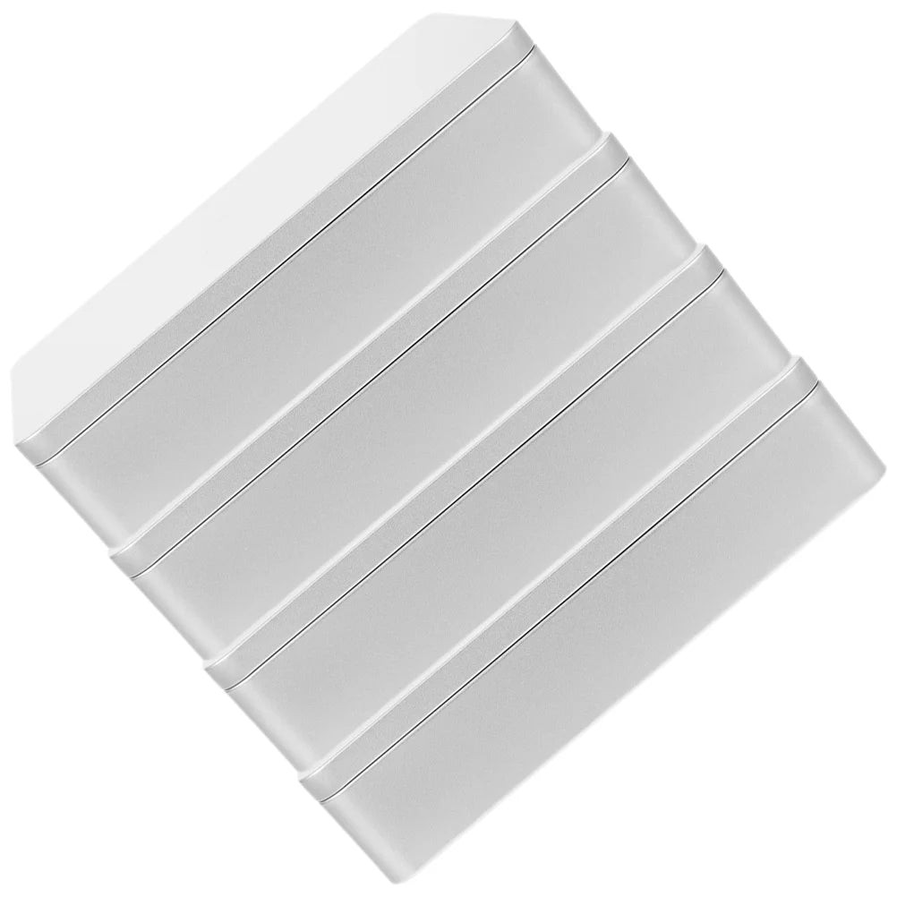 4 Pcs Collapsible Storage Bins Metal Tin Box Compact Lightweight Travel – Multiroom Organization Format with Functional, Easy-Use Details
