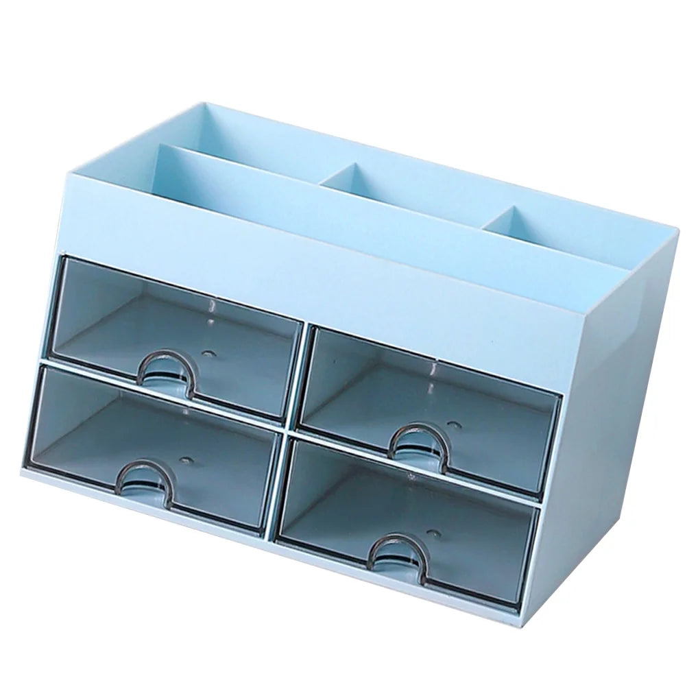Storage Drawers Box Structure Multi-function Stationery Organizer – Multiroom Organization Format with Functional, Easy-Use Details