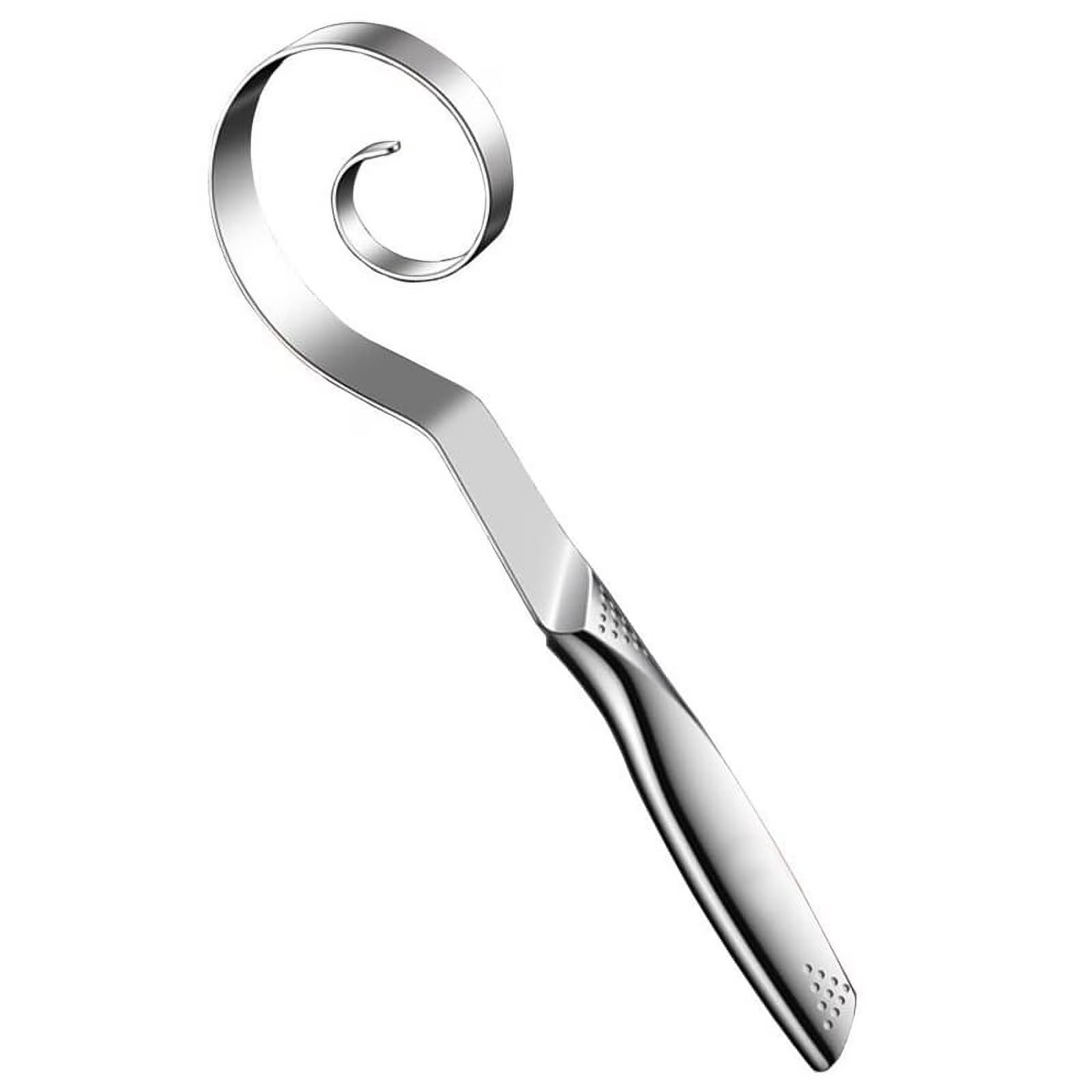 Unbranded Danish Stainless Steel Seamless Dough Whisk for Bread Pastry Cake Baking – Durable Stainless Steel Construction with Functional, Easy-Use Details
