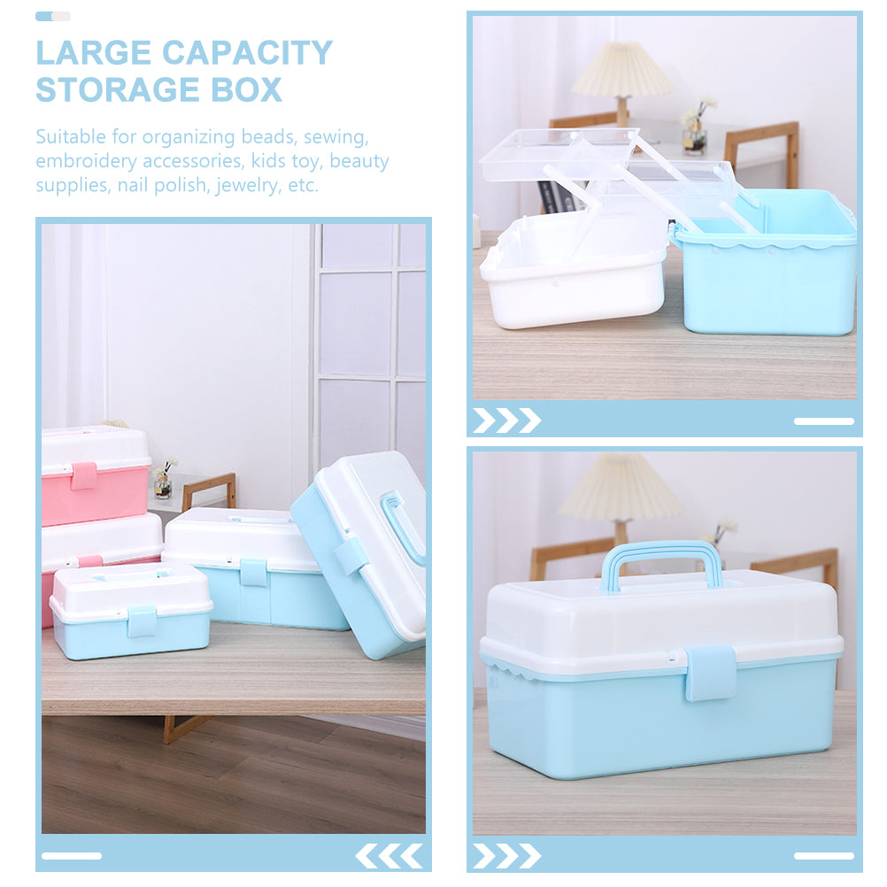 Organizer Boxes Art Tools Storage Case Stationery Sturdy Child – Practical Home Organization with Functional, Easy-Use Details