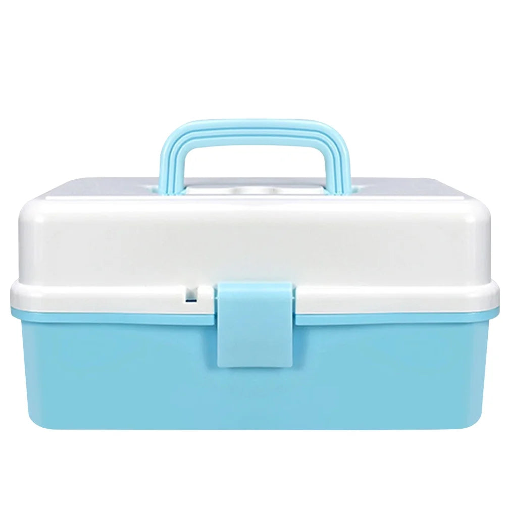 Storage Boxes Art Tools Storage Case Compact Storage Box Child 33x19.5cm Blue – Practical Home Organization with Functional, Easy-Use Details
