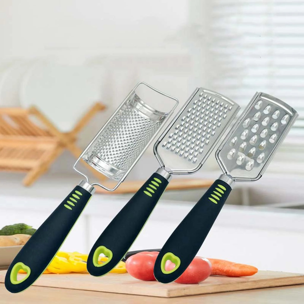 Hiroekza Cheese Grater Stainless Steel Zester Graters For Kitchen - Multi-purpose Kitchenware Kitchen Gadgets Clearance – Durable Stainless Steel Construction with Functional, Easy-Use Details
