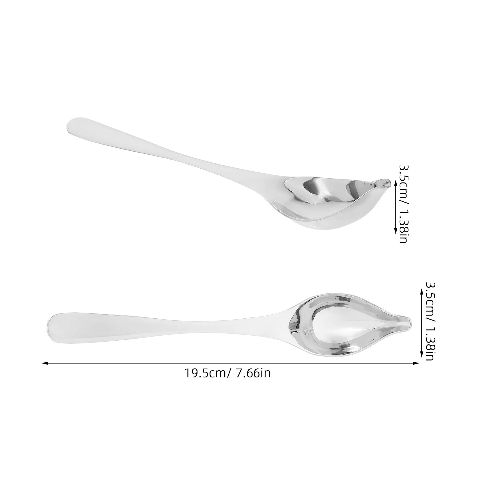 unbranded Household Spoon Stainless Steel Sauce Spoon 19.50X3.50X3.50CM Silver – Durable Stainless Steel Construction with Functional, Easy-Use Details