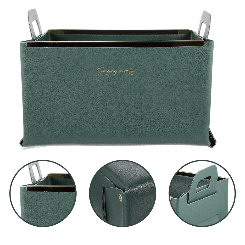 Storage Basket Cube Leather Lightweight Box Home Use Organizer – Practical Home Organization with Functional, Easy-Use Details