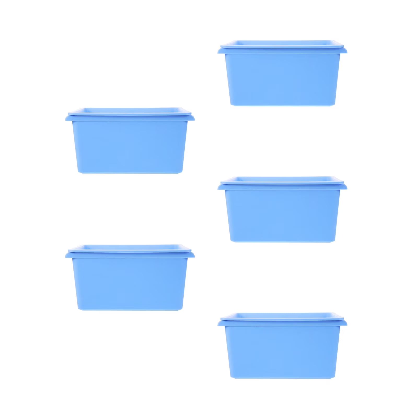 5pcs Desktop Simple Storage Box Multi-functional Organizing Box Desktop Small Object Organizer – Practical Home Organization with Functional, Easy-Use Details