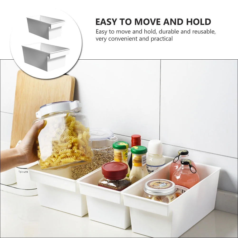 2 PCS Large Storage Containers with Lids Portable Box PP Material Boxes – Secure Lid Design with Functional, Easy-Use Details