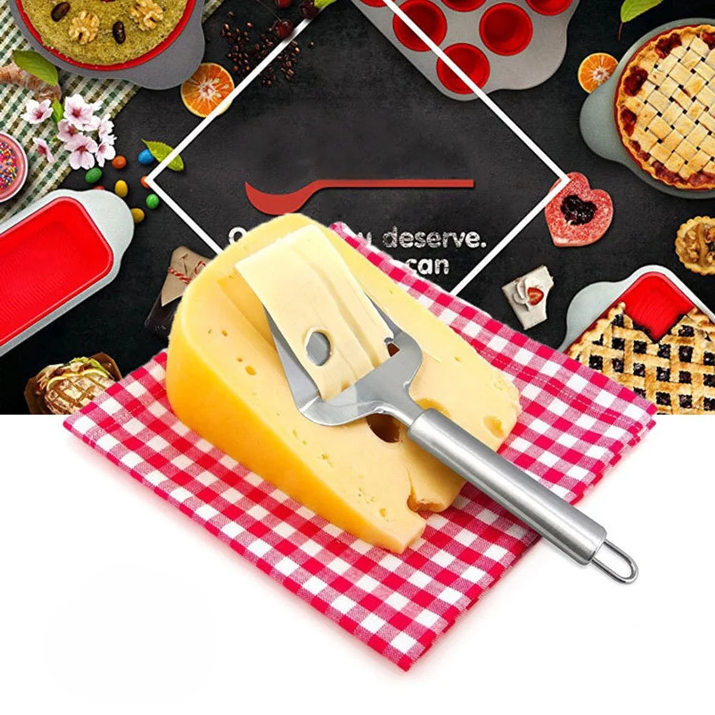 Sanwood Cheese Slicer Stainless Steel Durable Multifunctional 21.5cm x 7.5cm – Durable Stainless Steel Construction with Functional, Easy-Use Details