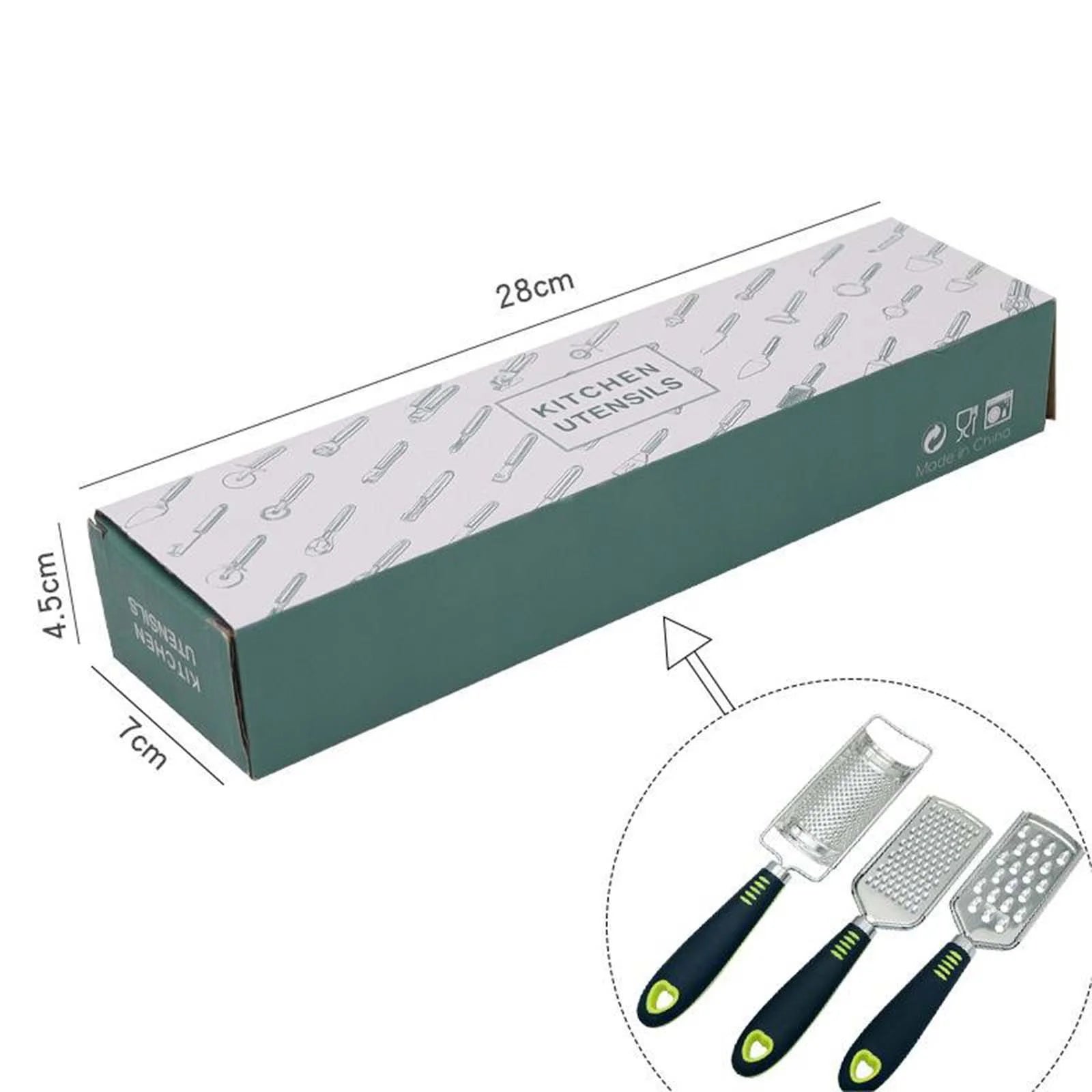 Hiroekza Cheese Grater Stainless Steel Zester Graters For Kitchen - Multi-purpose Kitchenware Kitchen Gadgets Clearance – Durable Stainless Steel Construction with Functional, Easy-Use Details