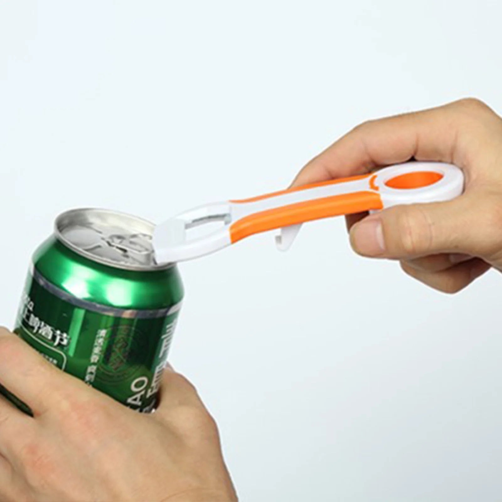 Hiroekza Jar Opener 4-in-1 Grip Bottle Opener Jar Opener - Easily Opens Twists Caps Bottle Caps Canning Lids And Can Tabs Kitchen Gadgets Clearance – Convenient Drink Preparation with Functional, Easy-Use Details
