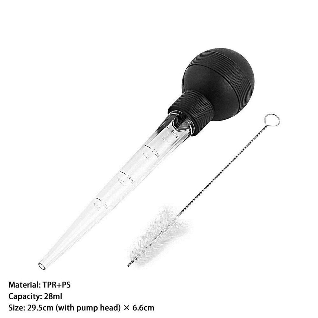 Hiroekza Turkey Baster 28ml Meat Baster Kitchen Utensil For Turkey Beef Pork Roasting Chicken Kitchen Gadgets Clearance – Everyday Kitchen Functionality with Functional, Easy-Use Details