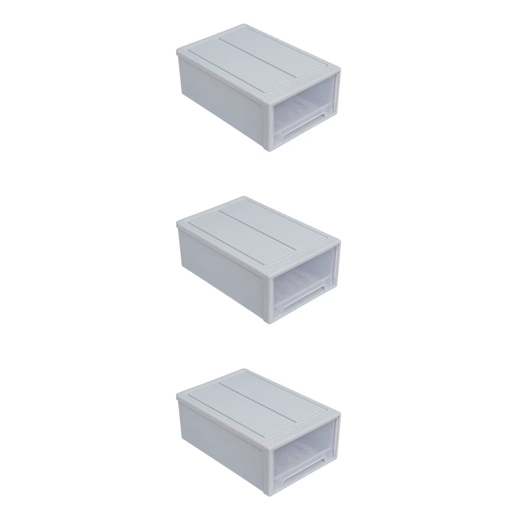 3pcs Drawer Clothes Storage Box Closet Storage Organizer Holder Box for Children Kids RoomNursery Playroom Blue – Everyday Household Format with Functional, Easy-Use Details