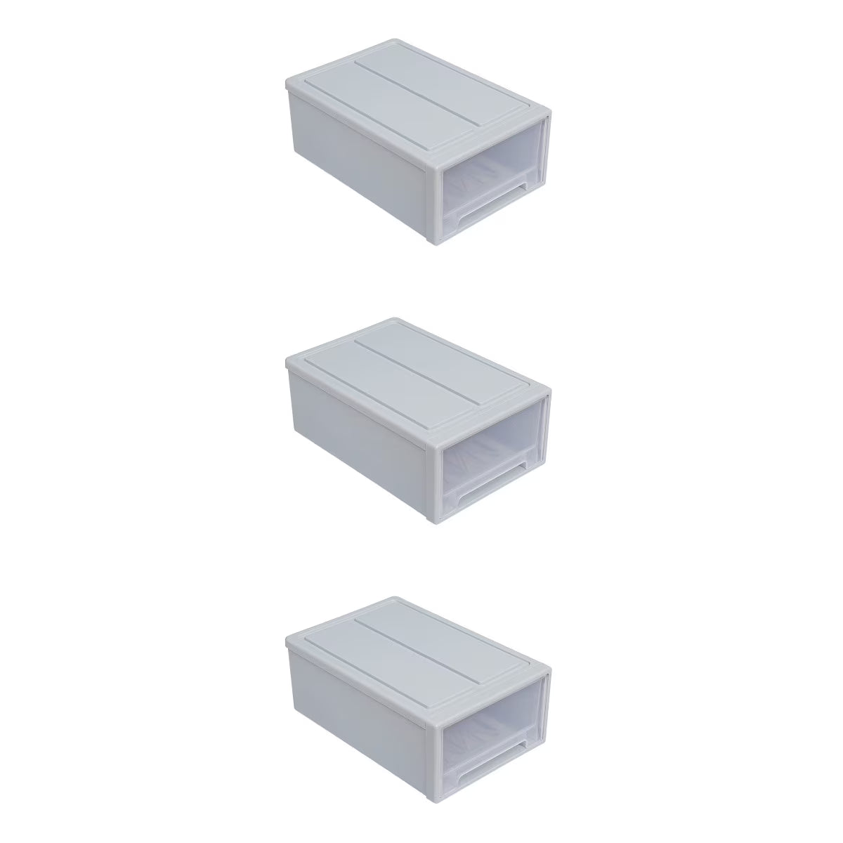 3pcs Drawer Clothes Storage Box Closet Storage Organizer Holder Box for Children Kids RoomNursery Playroom Blue – Everyday Household Format with Functional, Easy-Use Details