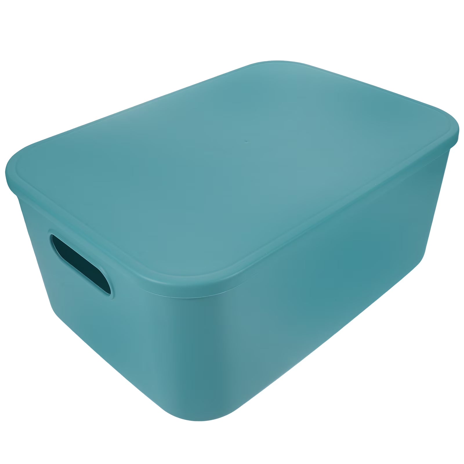 Extra Large with Lid Easy to Hold Storage Bin Office Box – Secure Lid Design with Functional, Easy-Use Details