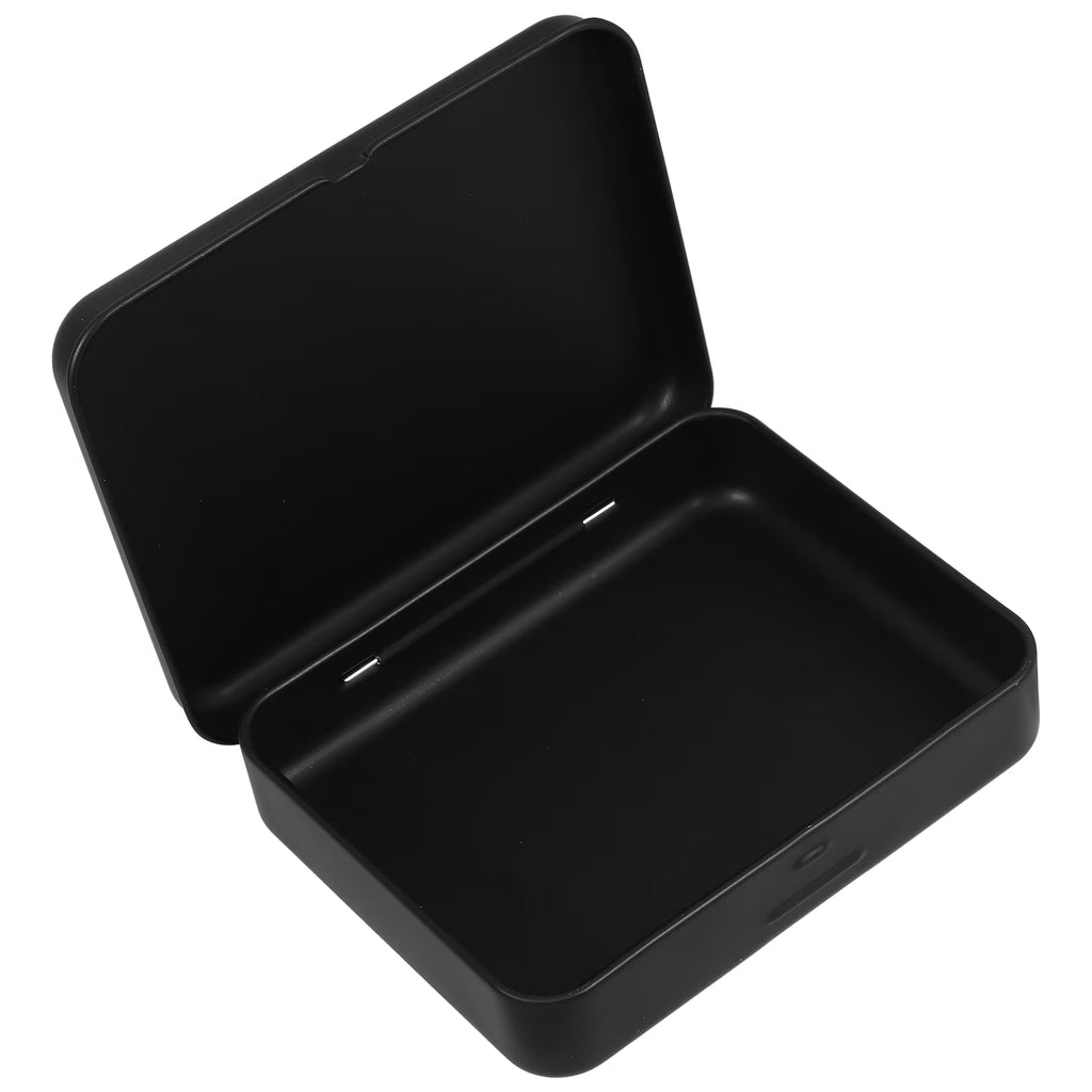 Toy Accessories Iron Storage Box Child 10.50X8.50X2.20CM Black – Multiroom Organization Format with Functional, Easy-Use Details