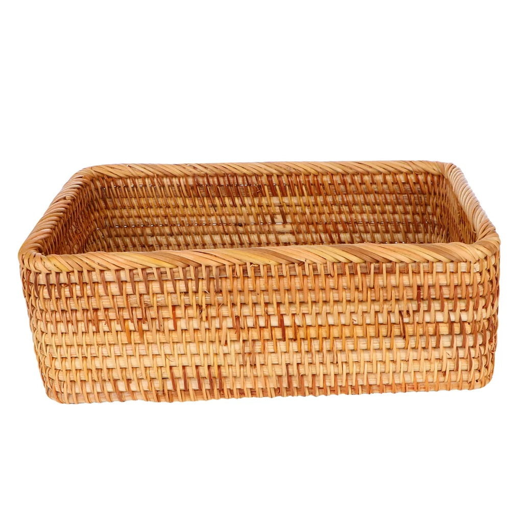 Wicker Basket with Lid Storage Boxes Lids Practical Home Child – Secure Lid Design with Functional, Easy-Use Details
