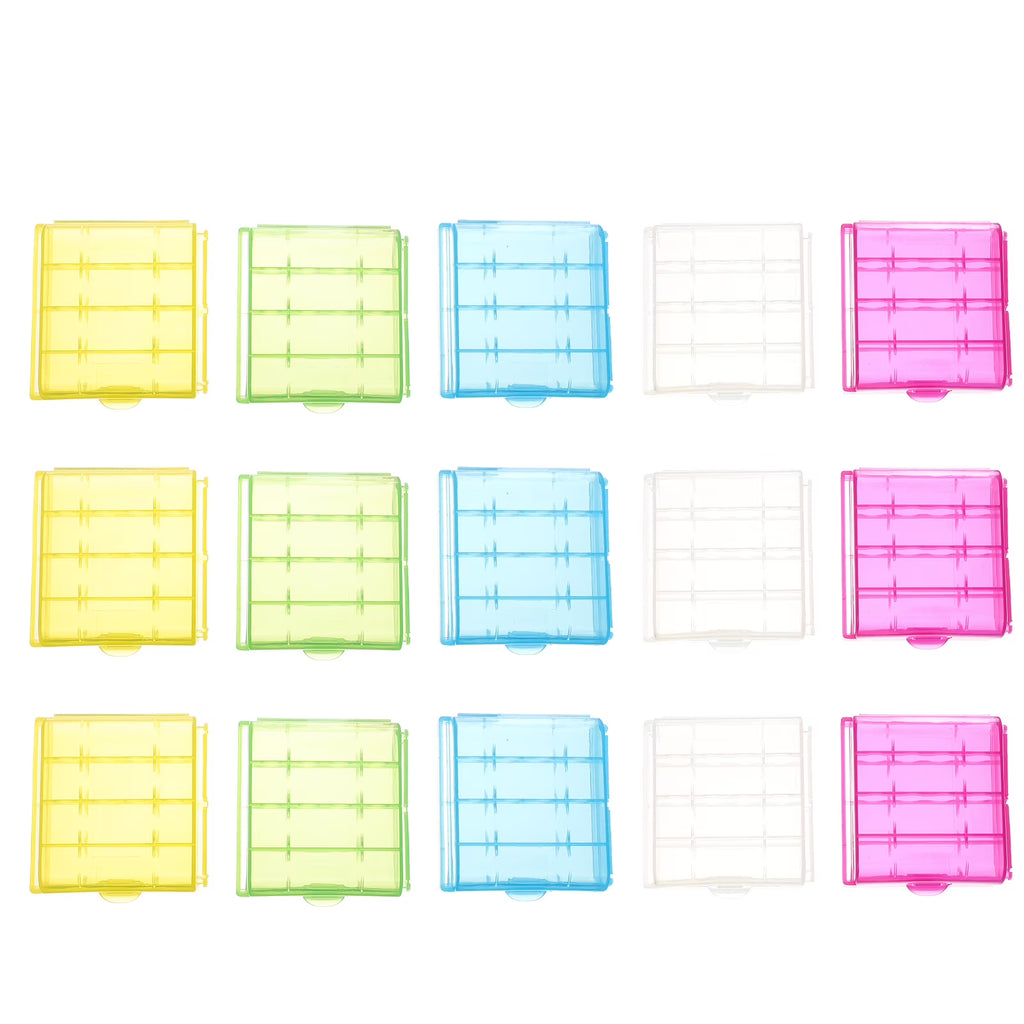 30 Pcs Battery Lithium Storage Box Organizer Container Safety – Multiroom Organization Format with Functional, Easy-Use Details