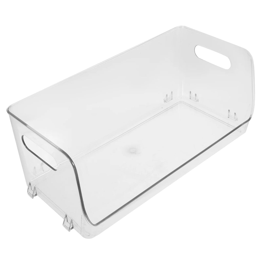 Snack Storage Box Shelf Clear Cosmetic Bin Organization Shelving – Clear-View Organization with Functional, Easy-Use Details