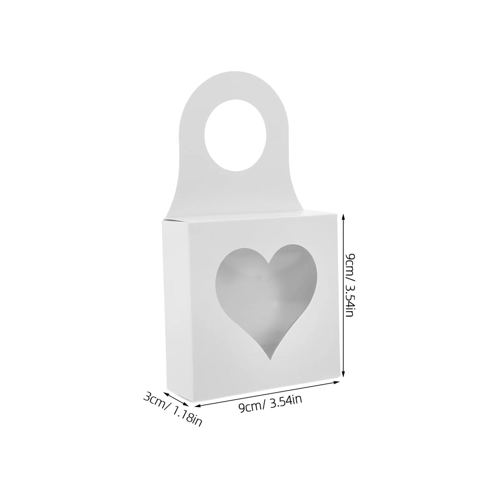 25 Pcs Storage Boxes with Lids Red Wine Bottle Hook Box 9.00X9.00X3.00CM White – Secure Lid Design with Functional, Easy-Use Details
