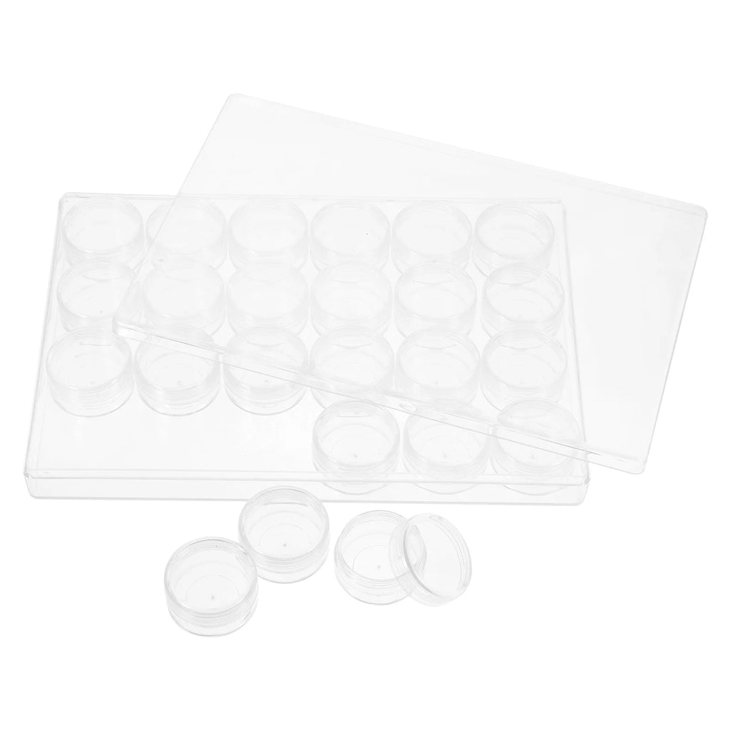 Closet Bead Organizers Storage Boxes 24X16cm Transparent – Clear-View Organization with Functional, Easy-Use Details