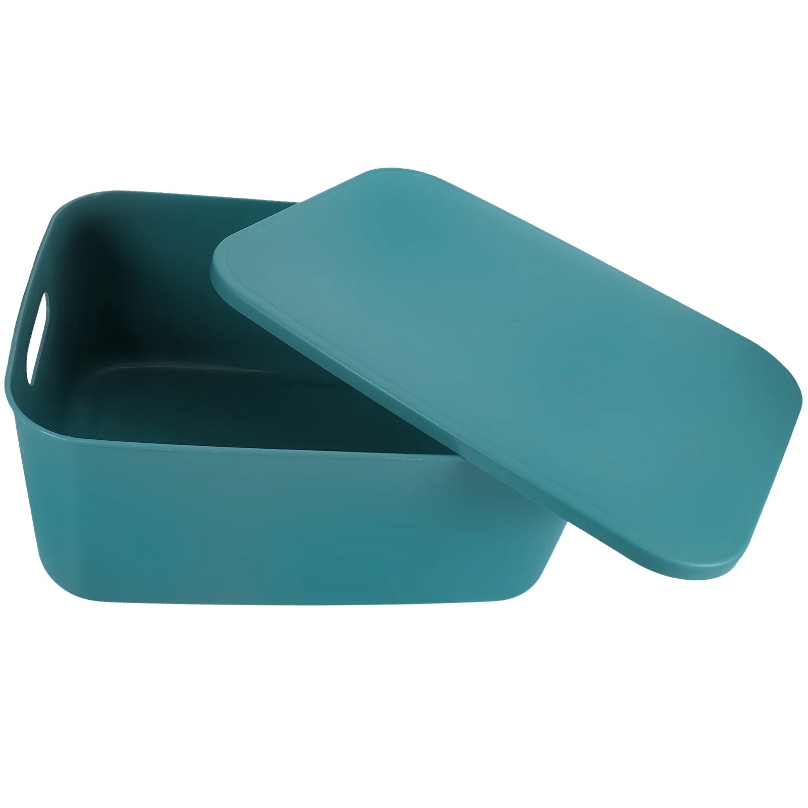 Extra Large with Lid Easy to Hold Storage Bin Office Box – Secure Lid Design with Functional, Easy-Use Details