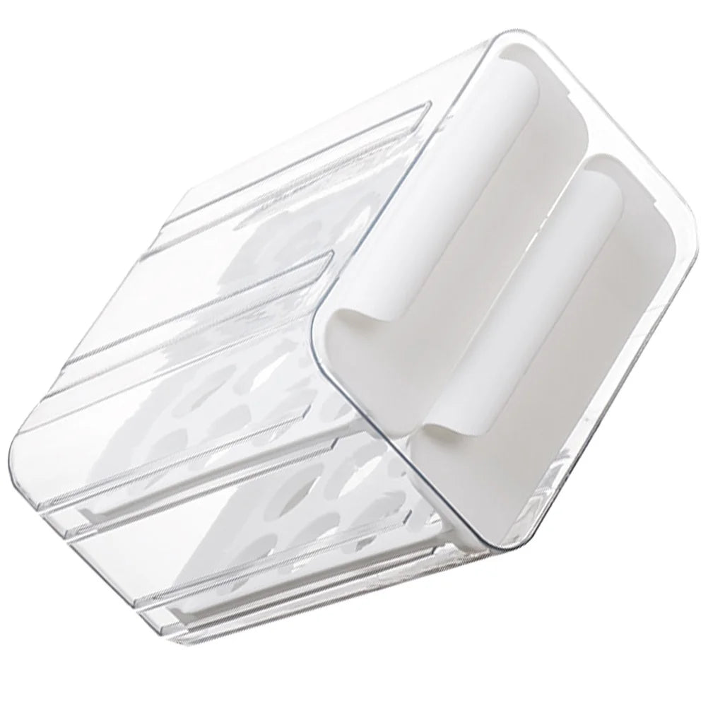 Decals Drawer Egg Carton Organizer Storage Box Baby – Convenient Family Mealtime Use with Functional, Easy-Use Details