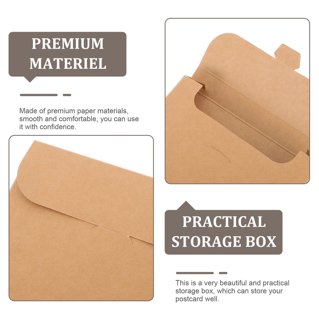 20 Boxes Storage Bins Postcard Organizer Packaging – Practical Home Organization with Functional, Easy-Use Details