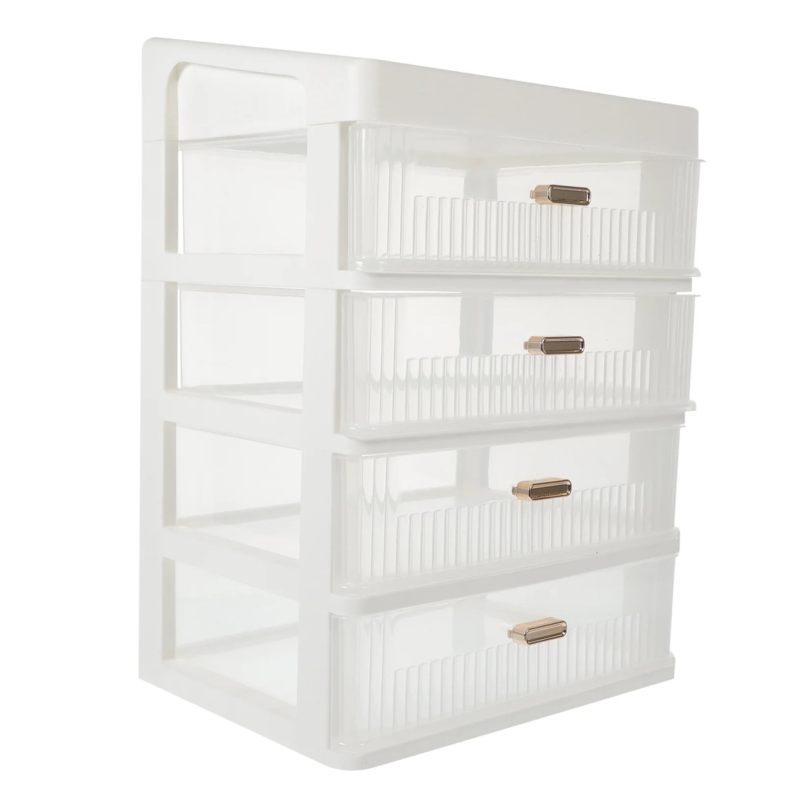 Skincare Desktop Storage Box 32.00X23.00X17.00CM White – Practical Home Organization with Functional, Easy-Use Details