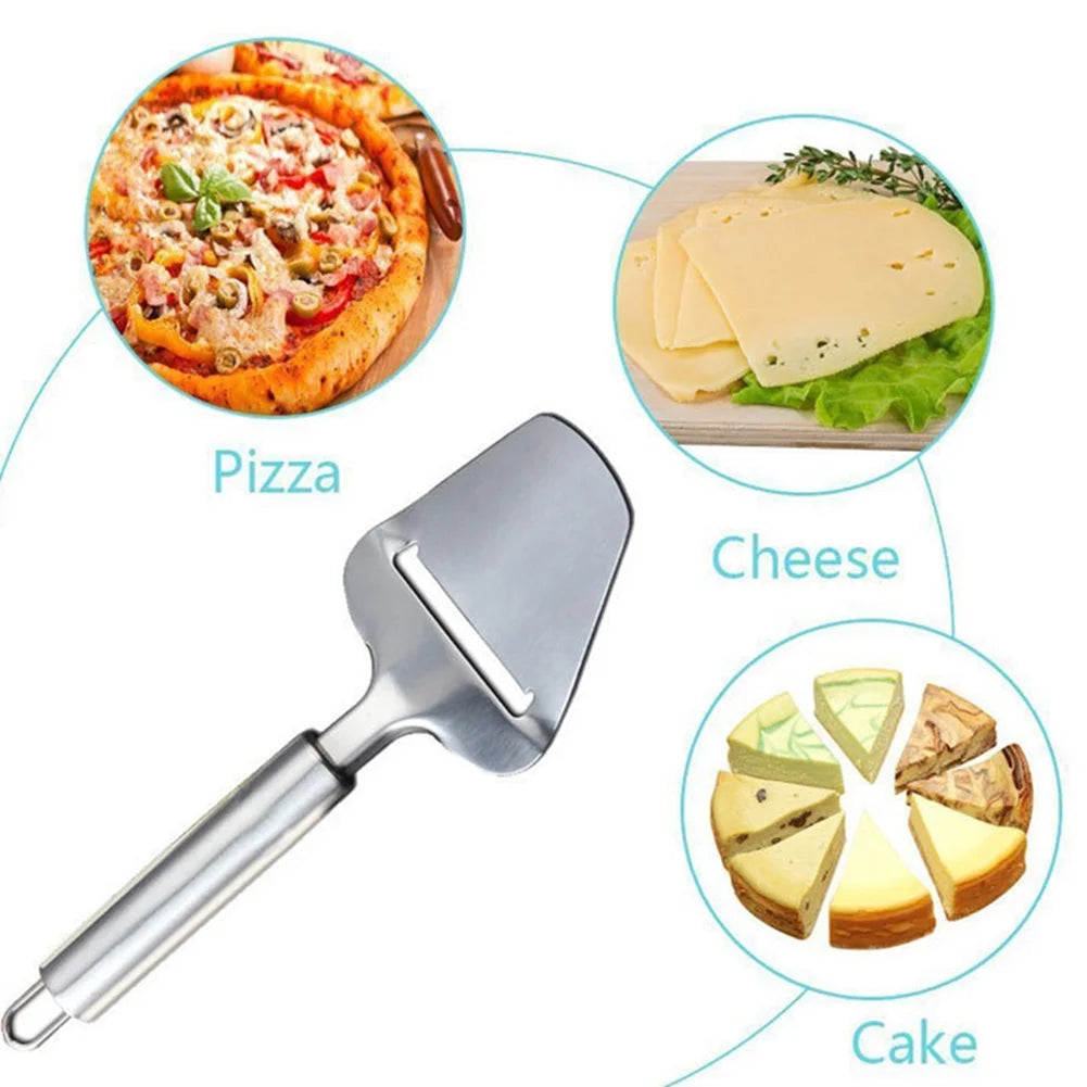Sanwood Cheese Slicer Stainless Steel Durable Multifunctional 21.5cm x 7.5cm – Durable Stainless Steel Construction with Functional, Easy-Use Details