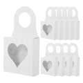 25 Pcs Storage Boxes with Lids Red Wine Bottle Hook Box 9.00X9.00X3.00CM White – Secure Lid Design with Functional, Easy-Use Details