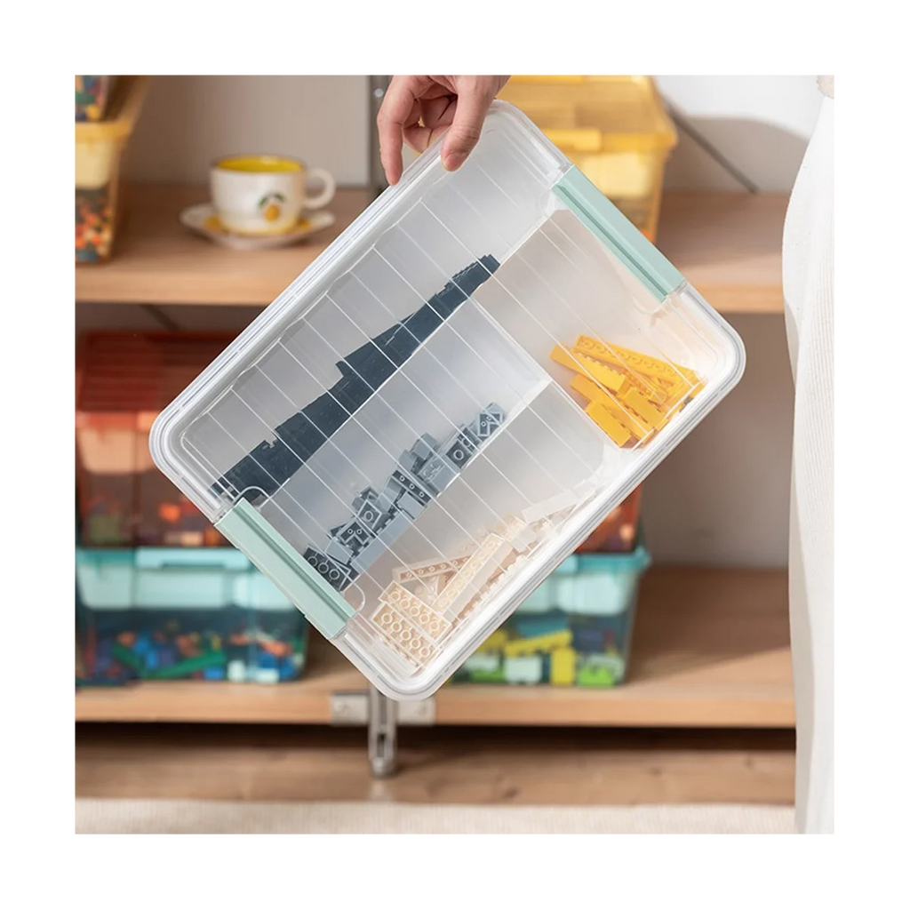 Plastic Stackable Storage Container Bin Box Tote with Lid for Home – Stackable Organization with Functional, Easy-Use Details